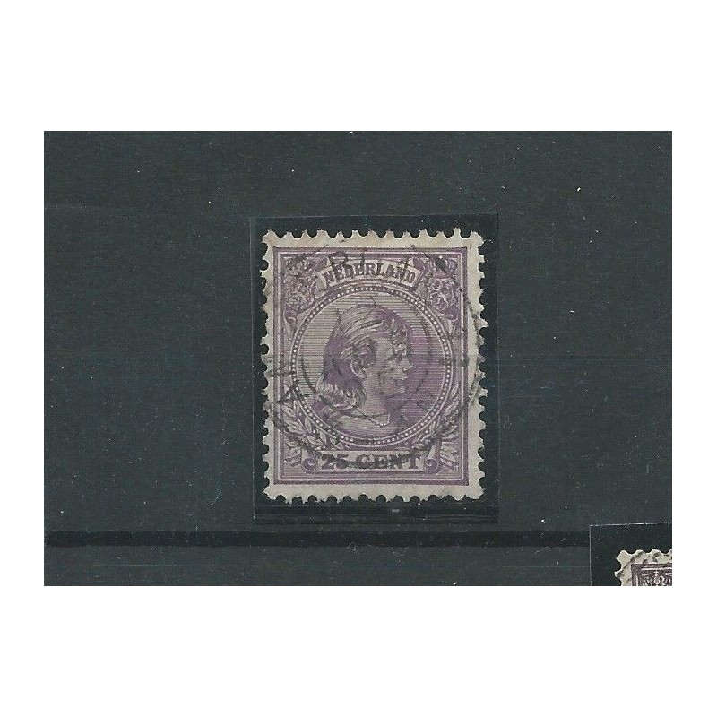 Nederland 42 met "AMSTERDAM-11 1895" kleinrond VFU/gebr CV 22+ € Nederland 42 met "AMSTERDAM-11 1895" kleinrond VFU/gebr CV 22+ €