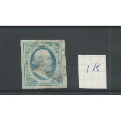 Nederland 1k plt III-97  VFU/gebr  CV 60 €