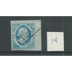 Nederland 1r plt VI-70  randstuk VFU/gebr  CV 45+ €