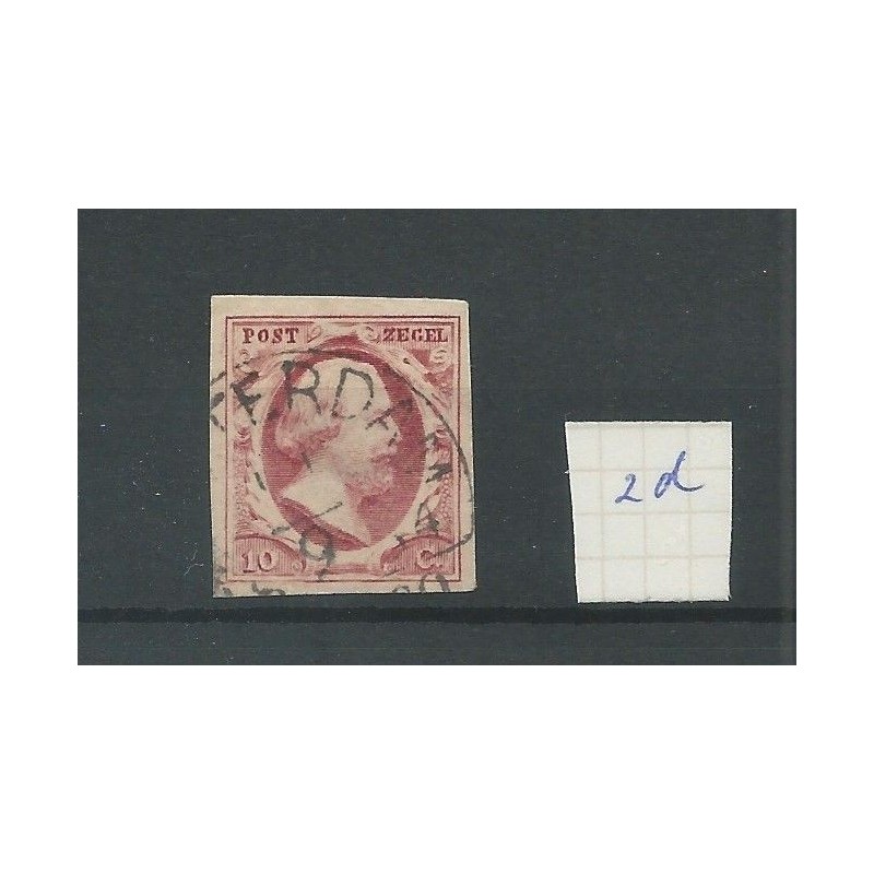 Nederland 2d plt II VFU/gebr CV 50 € Nederland 2d plt II VFU/gebr CV 50 €