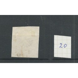 Nederland 2o  plt IX  VFU/gebr  CV 70+ €