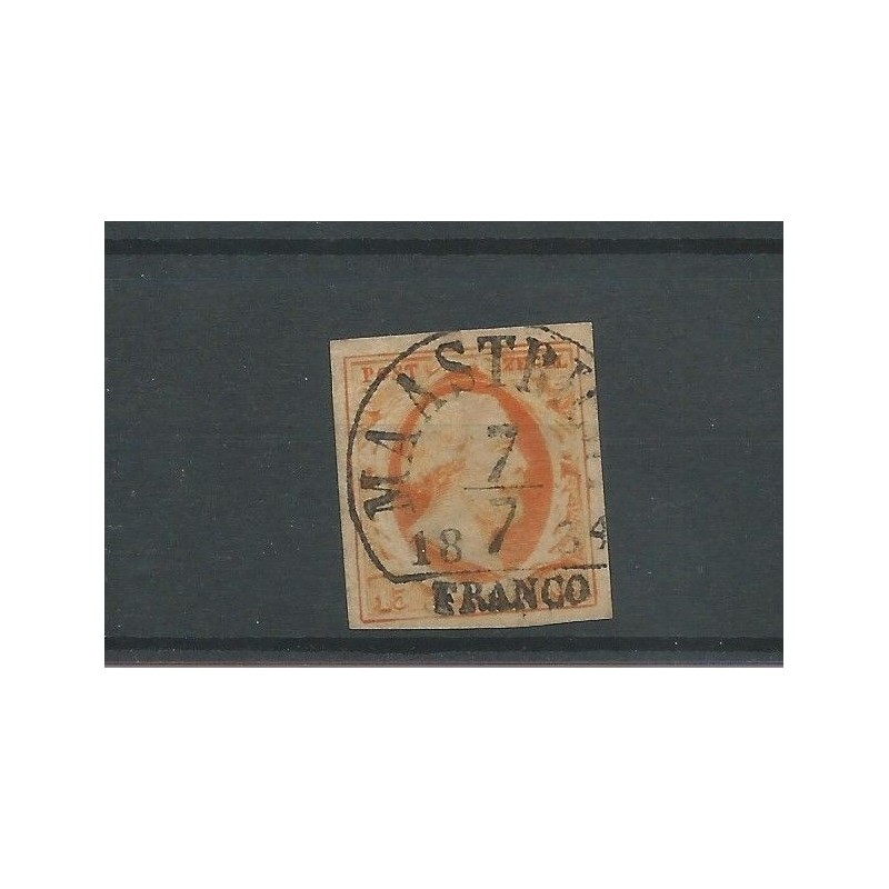 Nederland 3c plt I "MAASTRICHT-B 1854" VFU/gebr CV 200+ € Nederland 3c plt I "MAASTRICHT-B 1854" VFU/gebr CV 200+ €