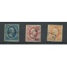 Nederland 1-3 Willem III 1852   VFU/gebr  CV 250 €