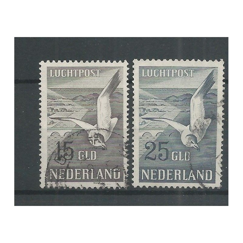 Nederland LP12-13 Luchtpost Meeuwen VFU/gebr CV 250 € Nederland LP12-13 Luchtpost Meeuwen VFU/gebr CV 250 €