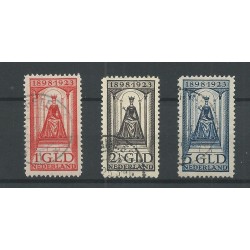 Nederland 129-131 Wilhelmina  VFU/gebr  CV 510 €