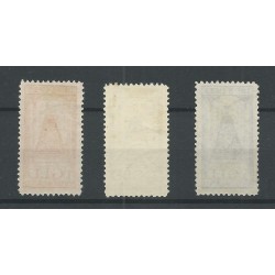 Nederland 129-131 Wilhelmina  VFU/gebr  CV 510 €