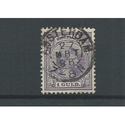Nederland 44 Wilhelmina  "AMSTERDAM 1996"  VFU/gebr  CV 100 €