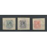 Nederland 136-138 met TENTOONSTELLING-stempel  VFU/gebr  CV 160 €