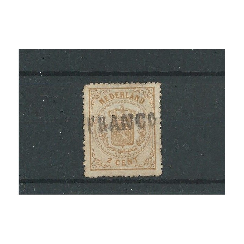 Nederland 17 "Franco zonder Kastje" VFU/gebr CV 50+ € Nederland 17 "Franco zonder Kastje" VFU/gebr CV 50+ €