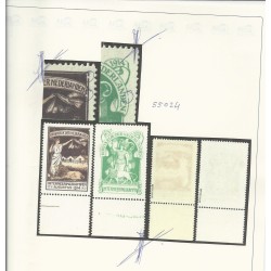 Nederland IN1/IN2 met Mast 2M6  MNH/postfris CV 950+ € certificaat