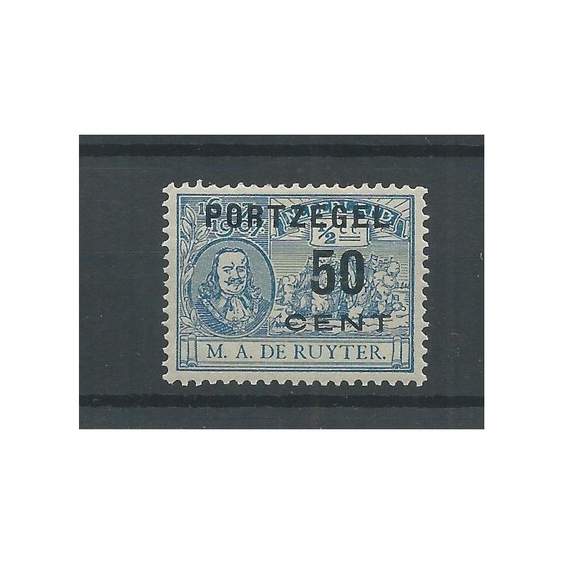 Nederland P42f "Streepje door D" MH/ongebr CV 195 € Nederland P42f "Streepje door D" MH/ongebr CV 195 €