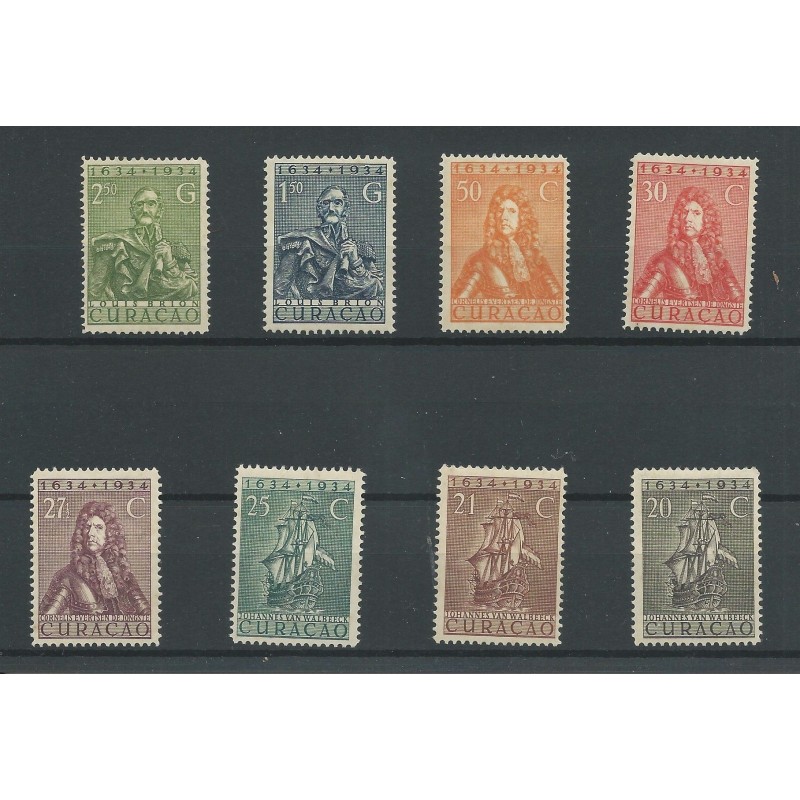 Curacao 104-120 GEZAG MNH/postfris CV 700 € certificaat ! Curacao 104-120 GEZAG MNH/postfris CV 700 € certificaat !
