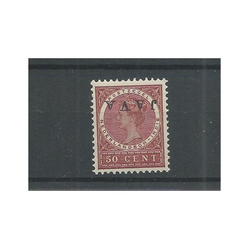 Ned. Indie 78F KOP-staand JAVA zonder punt MNH/postfris CV 55+ € Ned. Indie 78F KOP-staand JAVA zonder punt MNH/postfris CV 55+ €