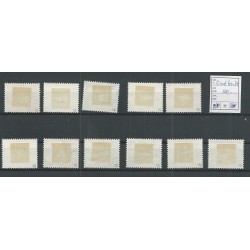 Zwitserland  64-74 DIENST 1950 VFU/gebr   CV 100  €