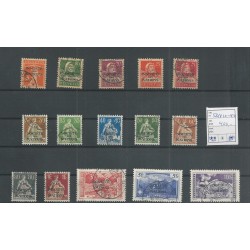 Zwitserland  1x-15x  SDN 1922 VFU/gebr   CV 400  €
