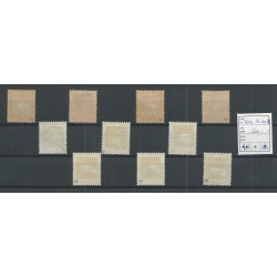 Zwitserland  16x-25x  SDN 1924  VFU/gebr   CV 160  €