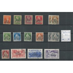 Zwitserland  1-14x BIT 1923  VFU/gebr   CV 400  €