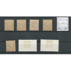 Zwitserland  25-31  BIT 1927  VFU/gebr   CV 300  €