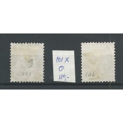 Zwitserland 101x Stehende Helvetia 2x VFU/gebr   CV 220 €