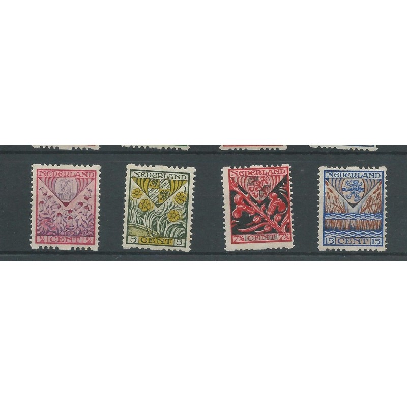 Nederland R78-81 Roltanding kind 1927 MH/ongebr CV 35 € Nederland R78-81 Roltanding kind 1927 MH/ongebr CV 35 €