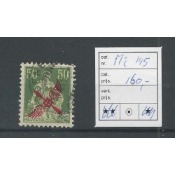 Zwitserland 145 Luchtpost 50ct  VFU/gebr   CV 160 €