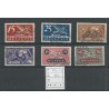 Zwitserland 179-184 Luchtpost  VFU/gebr   CV 170 €