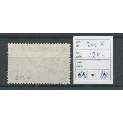 Zwitserland 245x   Luchtpost  VFU/gebr   CV 120 €
