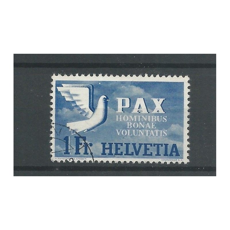 Zwitserland 455 PAX 1Frank VFU/gebr CV 120 € Zwitserland 455 PAX 1Frank VFU/gebr CV 120 €