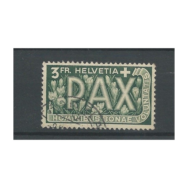Zwitserland 457 PAX 3Frank VFU/gebr CV 110 € Zwitserland 457 PAX 3Frank VFU/gebr CV 110 €