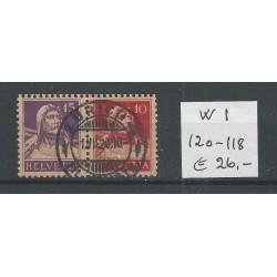 Zwitserland  W1  VFU/gebr   CV 26 €