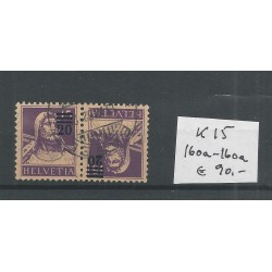 Zwitserland  K15   VFU/gebr   CV 90 €