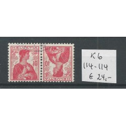 Zwitserland  K6   VFU/gebr   CV 24 €
