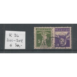 Zwitserland  K26   VFU/gebr   CV 30 €