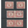 Suriname 58/59, 58a/59a KEERDRUKKEN  VFU/gebr  CV 397,5 €