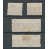 Suriname 58/59, 58a/59a KEERDRUKKEN  VFU/gebr  CV 397,5 €