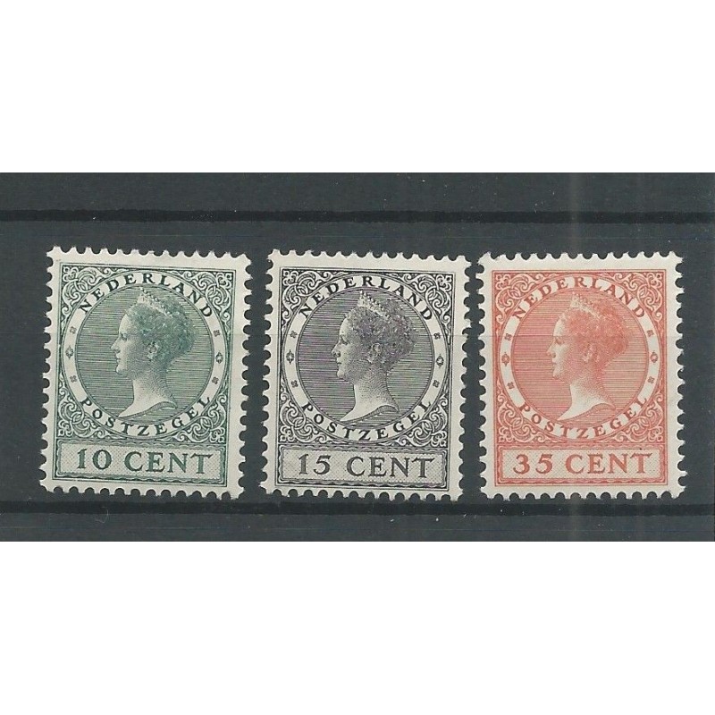 Nederland 136-138 Tentoonstelling MH/ongebr CV 160 € Nederland 136-138 Tentoonstelling MH/ongebr CV 160 €