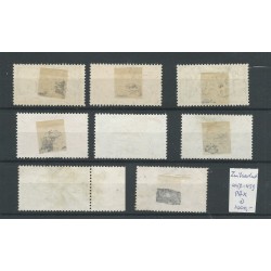 Zwitserland  447-459 PAX-serie  VFU/gebr  CV 1000 €