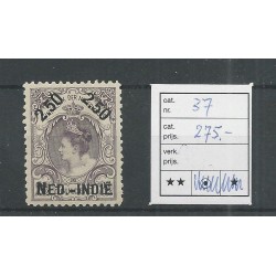 Ned. Indie 37A Hulpuitgifte   MNH/postfris  CV 275 €
