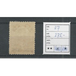 Ned. Indie 37A Hulpuitgifte   MNH/postfris  CV 275 €