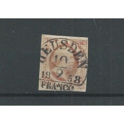 Nederland 2  met "HEUSDEN-B 1858"  CV 80++ €