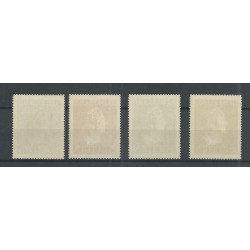 Nederland 346-349 Wilhelmina  MNH/postfris CV 455 € Certificaat !!