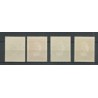 Nederland 346-349 Wilhelmina  MNH/postfris CV 455 € Certificaat !!