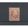 Nederland 5  met FRANC-kastje in ROOD  VFU/gebr  CV 50+ €