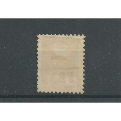 Nederland 5  met FRANC-kastje in ROOD  VFU/gebr  CV 50+ €