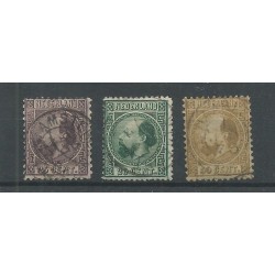 Nederland 10-12  Willlem III 1867 Franco-takje VFU/gebr  CV 365+ €