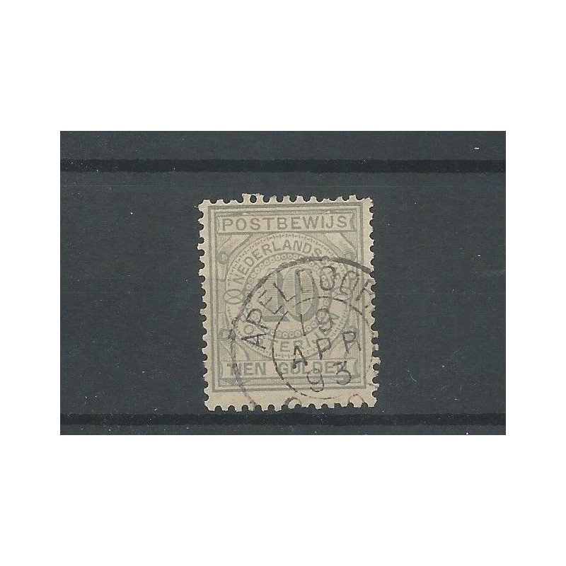 Nederland PW7 met "APELDOORN 1893" kleinrond VFU/gebr CV 45+ € Nederland PW7 met "APELDOORN 1893" kleinrond VFU/gebr CV 45+ €