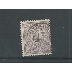 Nederland PW5 met "UTRECHT 1898" kleinrond VFU/gebr  CV 175+ €