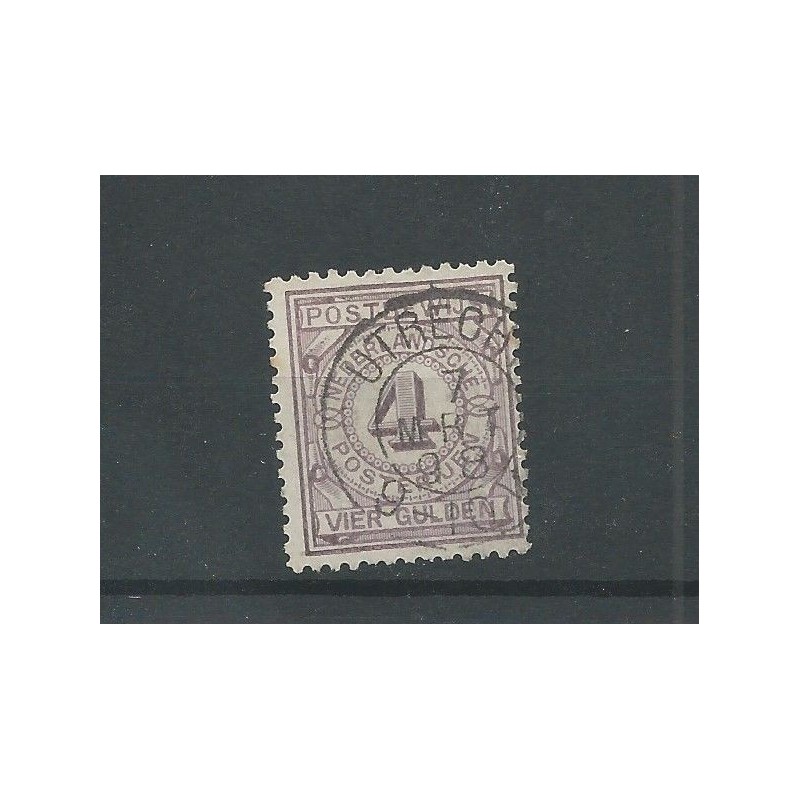 Nederland PW5 met "UTRECHT 1898" kleinrond VFU/gebr CV 175+ € Nederland PW5 met "UTRECHT 1898" kleinrond VFU/gebr CV 175+ €