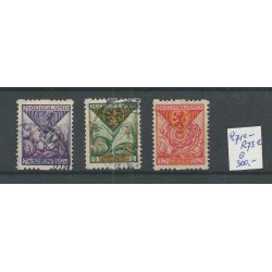 Nederland R71e-R73e roltanding met DIKKE TAND  VFU/gebr  CV 300 €