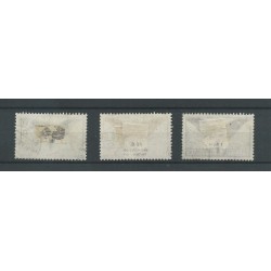 Zwitserland  189-191x  Luftpost 1924  VFU/gebr  CV 170 €